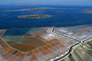 Vista dall'alto dello Stagnone